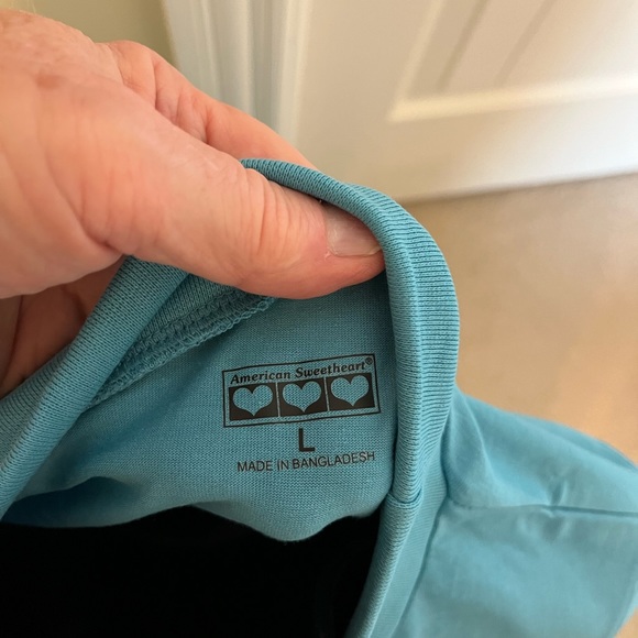 2340-RTT Two American Sweetheart Size L Long Sleeve Turtleneck Pullovers - Picture 8 of 13